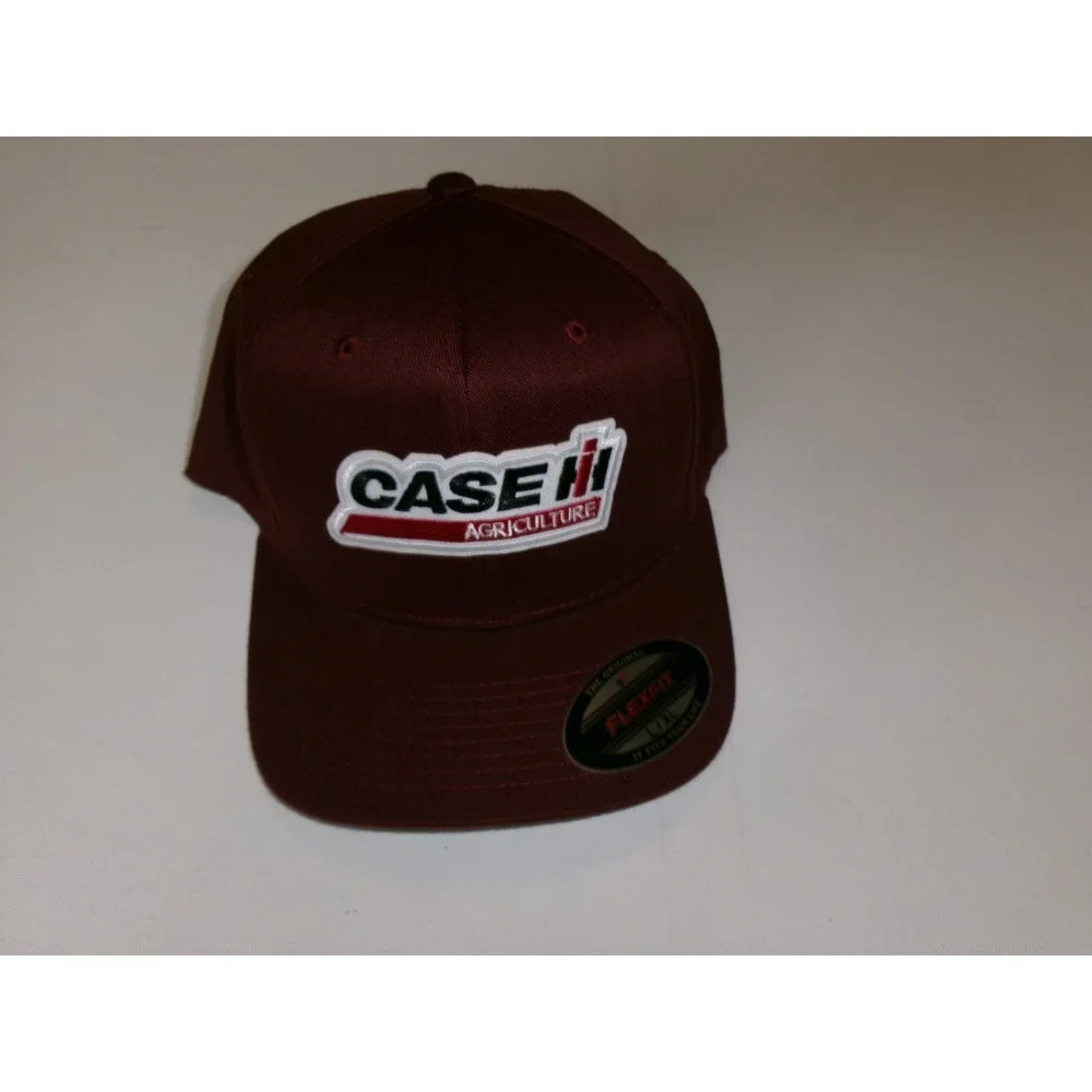 CASE AGRICULTURE FITTED 00S HAT CAP VINTAGE DEADSTOCK H3